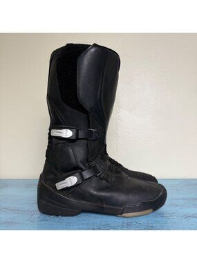 BMW Women's Gravel Evo Motorcycle Boots in Black Gortex Lined Sz 39/ US 7